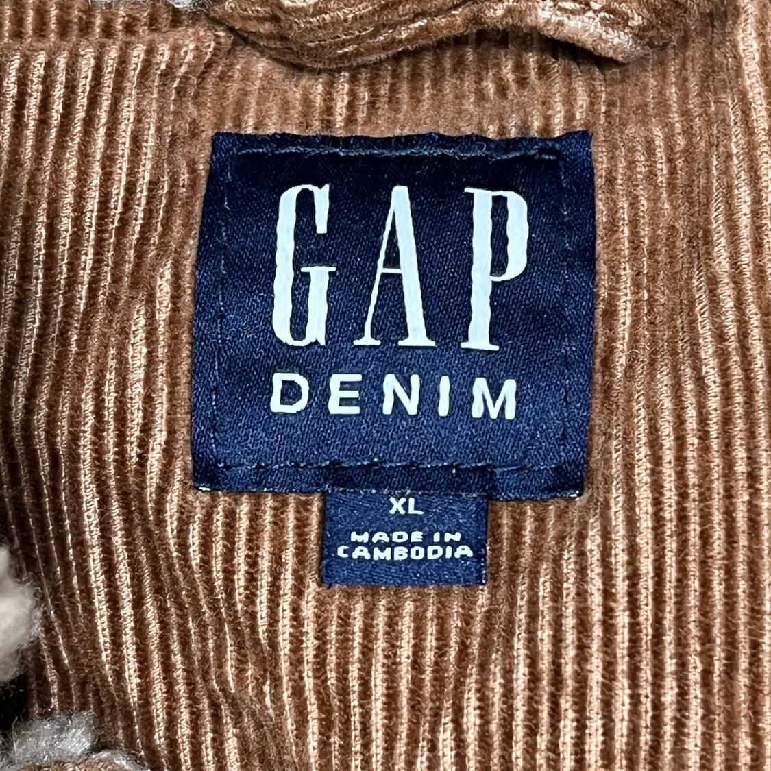 갭 코듀로이 셰르파 자켓 s09646 상품이미지6