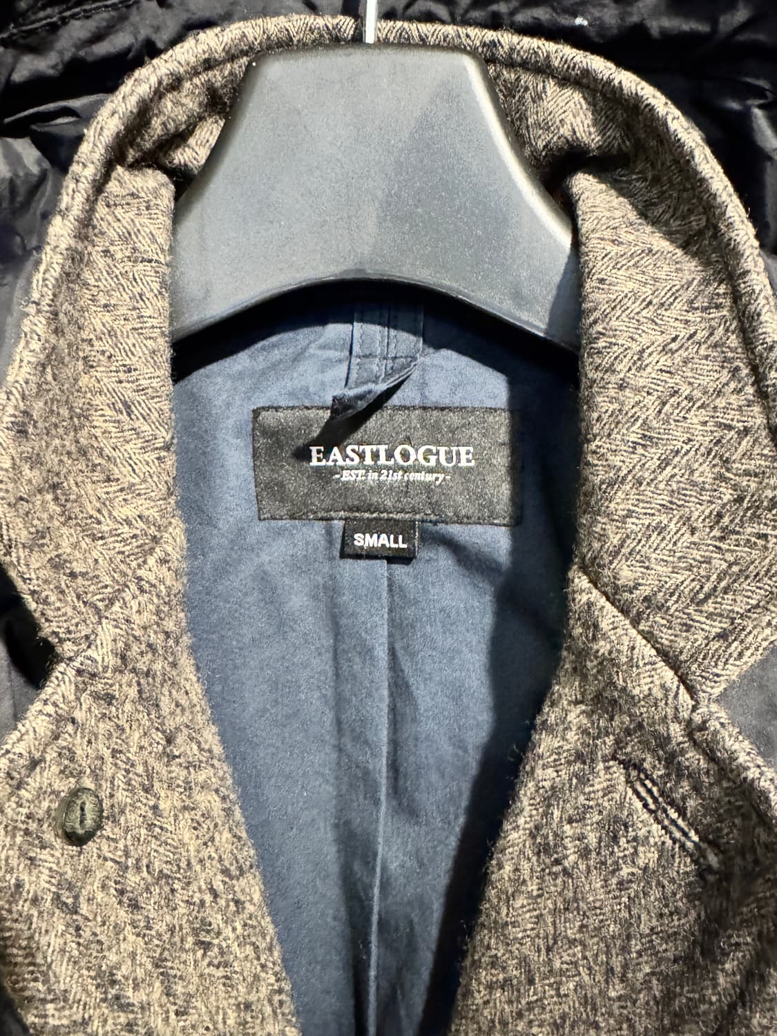 이스트로그 헤링본 후드코트 상품이미지2