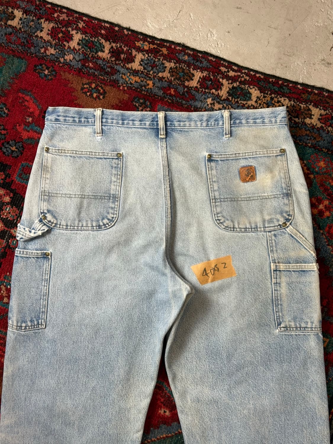 OG 칼하트 B73 더블니 팬츠 칼하트 데님 더블니 상품이미지6