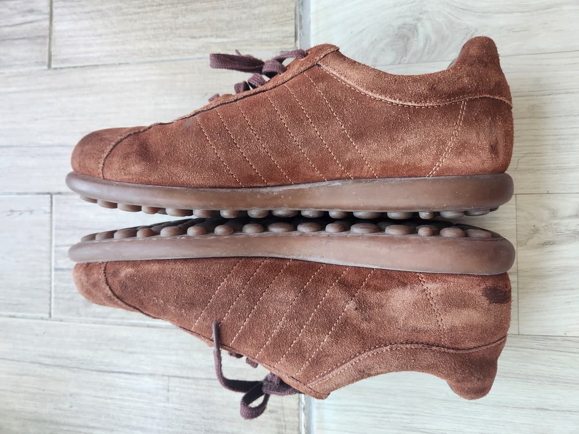 캠퍼 펠로타스 스웨이드 스니커즈 브라운 (270) 상품이미지4