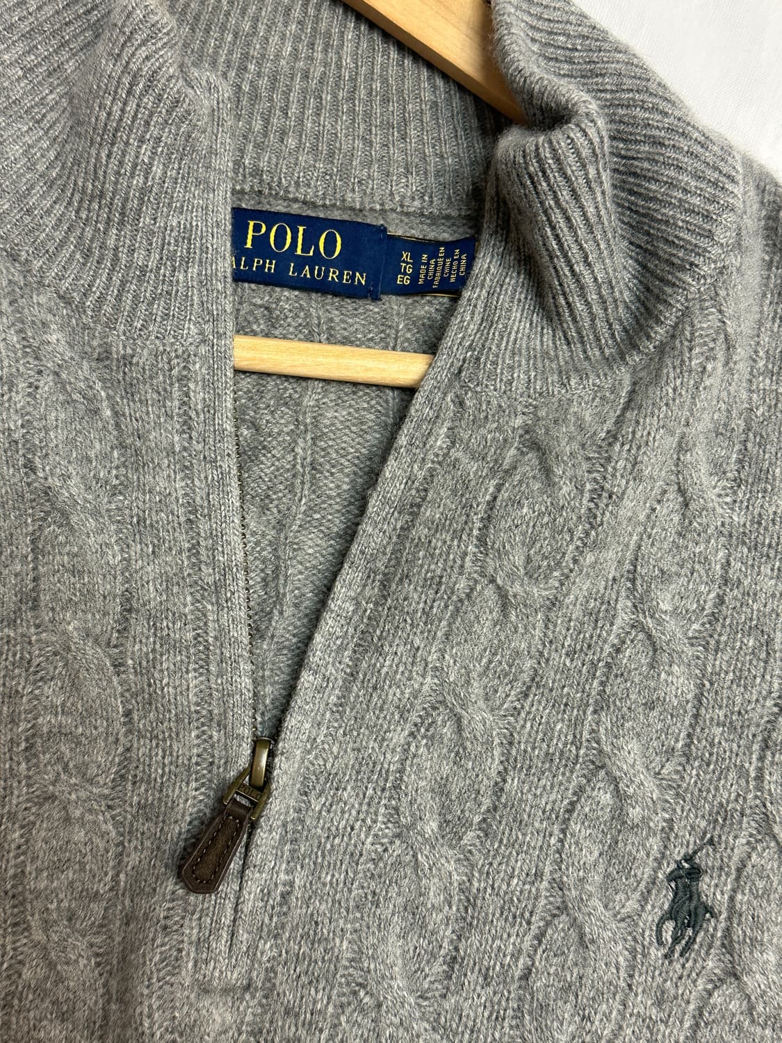 폴로랄프로렌 케이블 니트 울캐시미어 스웨터 상품이미지9