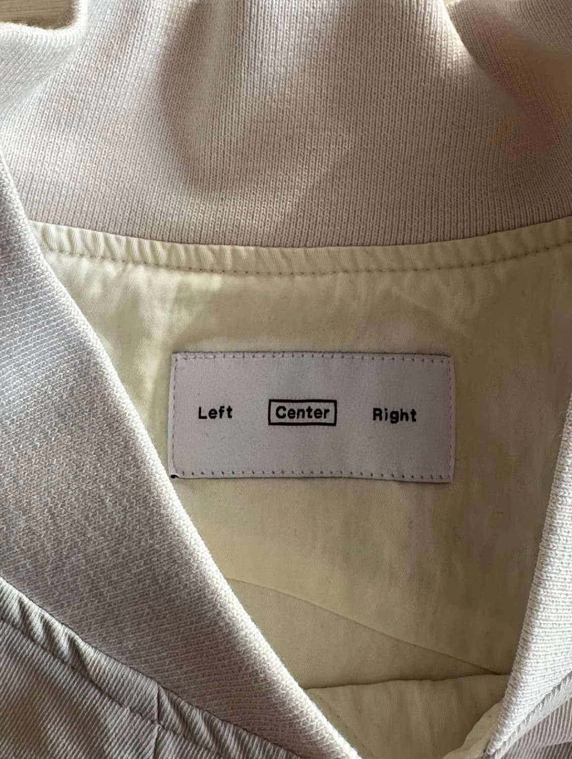 [L] PAF 6.0 BOMBER CENTER (IVORY) 상품이미지5