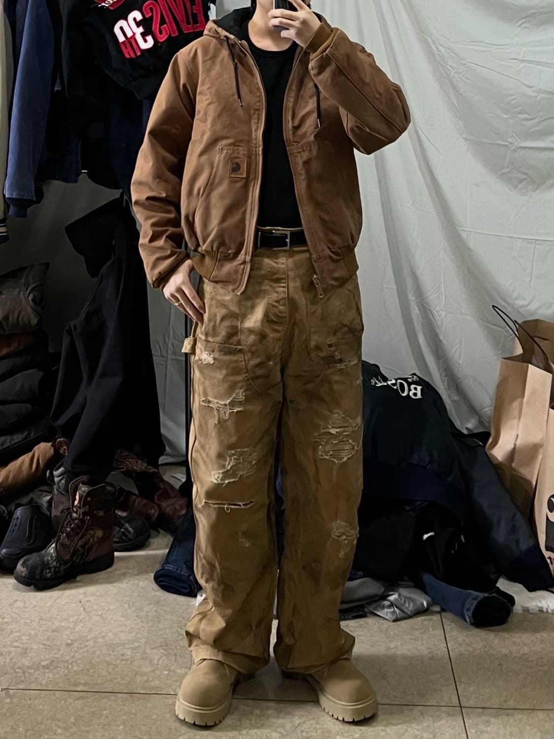 칼하트 덕액티브 자켓 상품이미지4