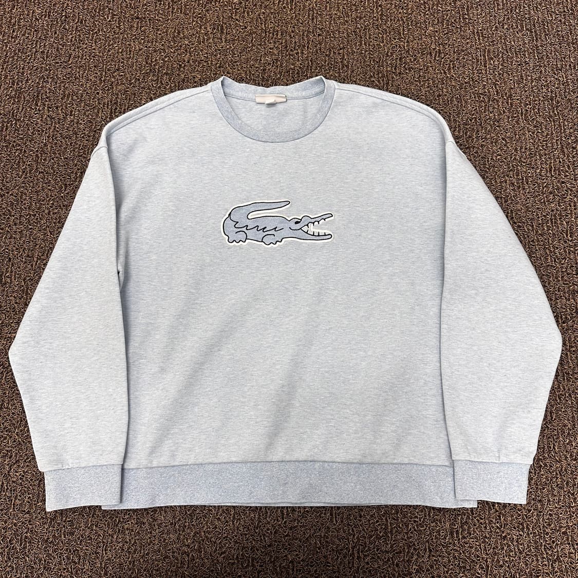 라코스테 하늘색 맨투맨 M 상품이미지1