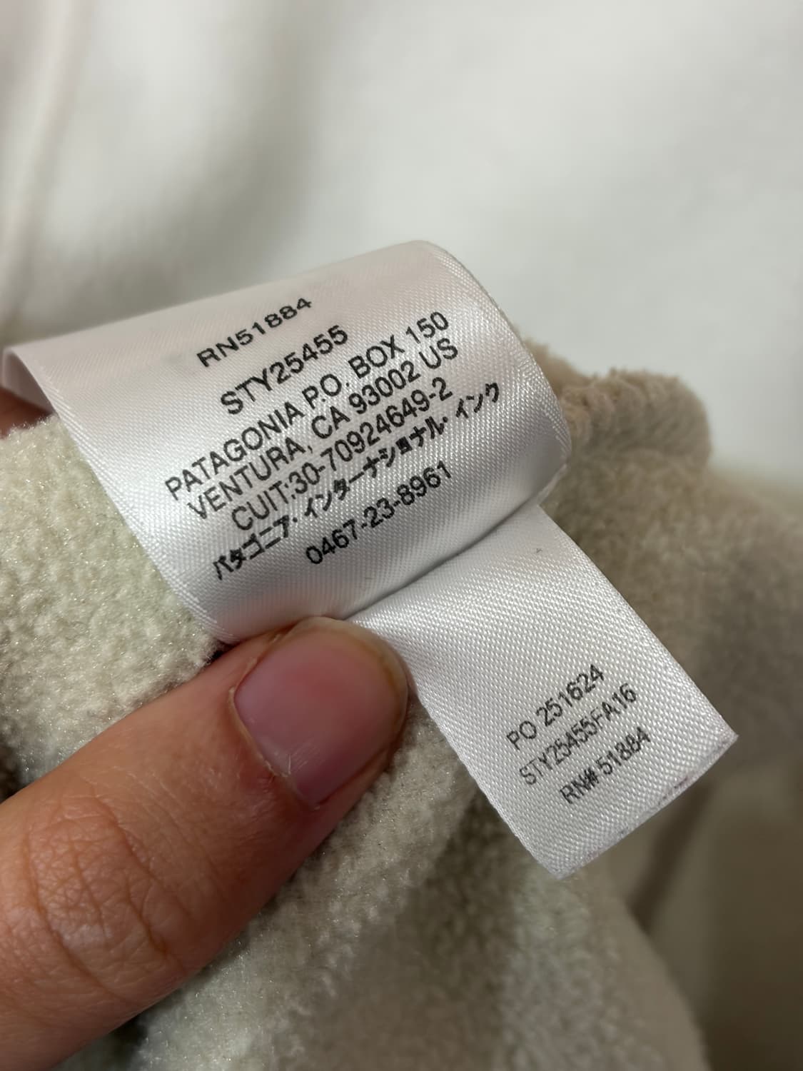 J28 파타고니아 신칠라 스냅티 플리스 M 상품이미지5