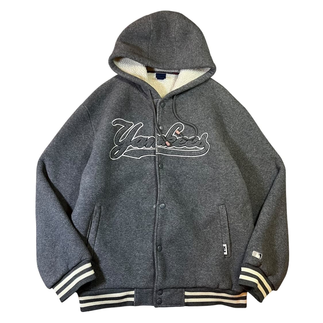 엠엘비 뉴욕양키스 플리스 후드 스타디움 자켓 상품이미지1