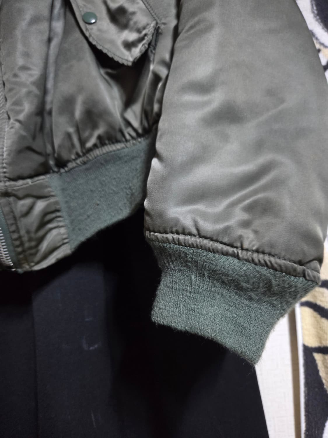 90's 알파인더스트리 MA-1 군납버전 XL 상품이미지3