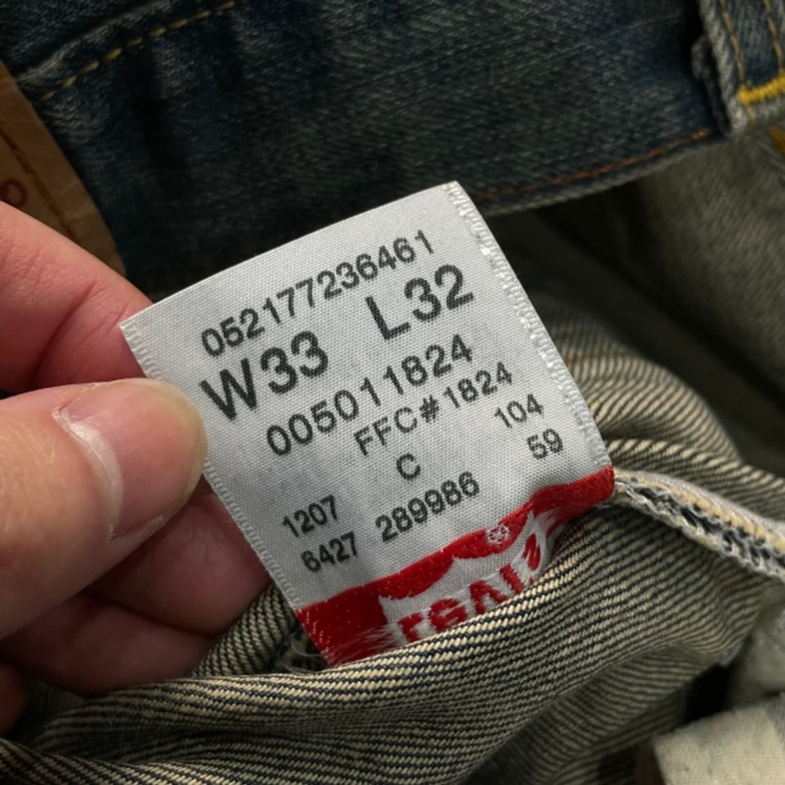 33 리바이스 501 청바지 상품이미지4