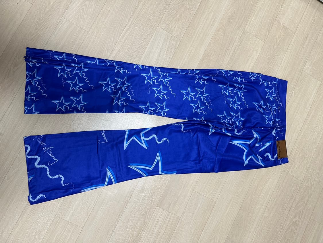 하우스오브써니 별 프린트 바지 상품이미지4