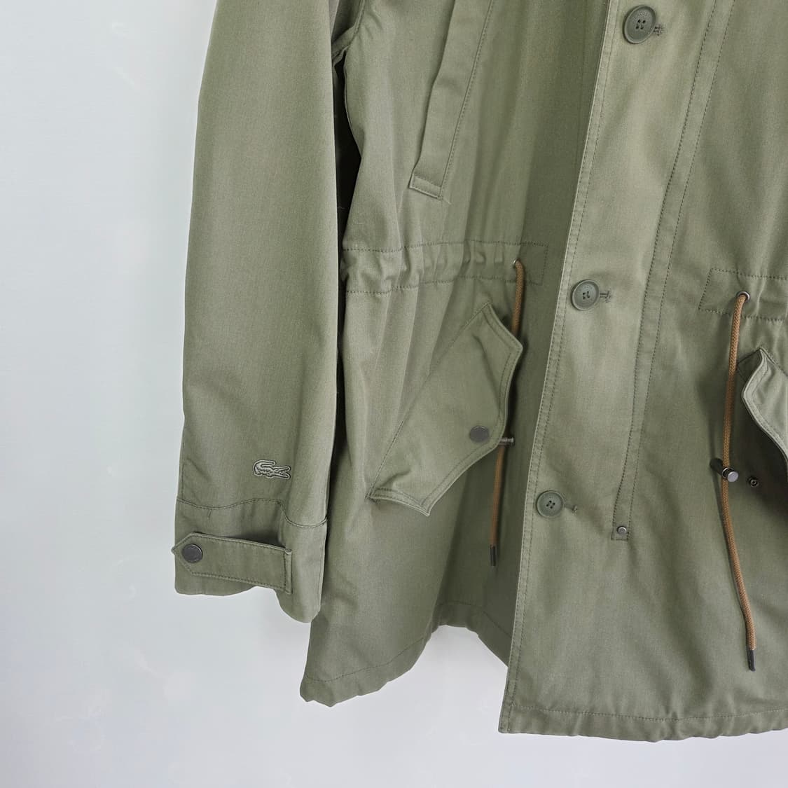 라코스테 남성 105 야상형 사파리 방수자켓 BH1986-20C 상품이미지4