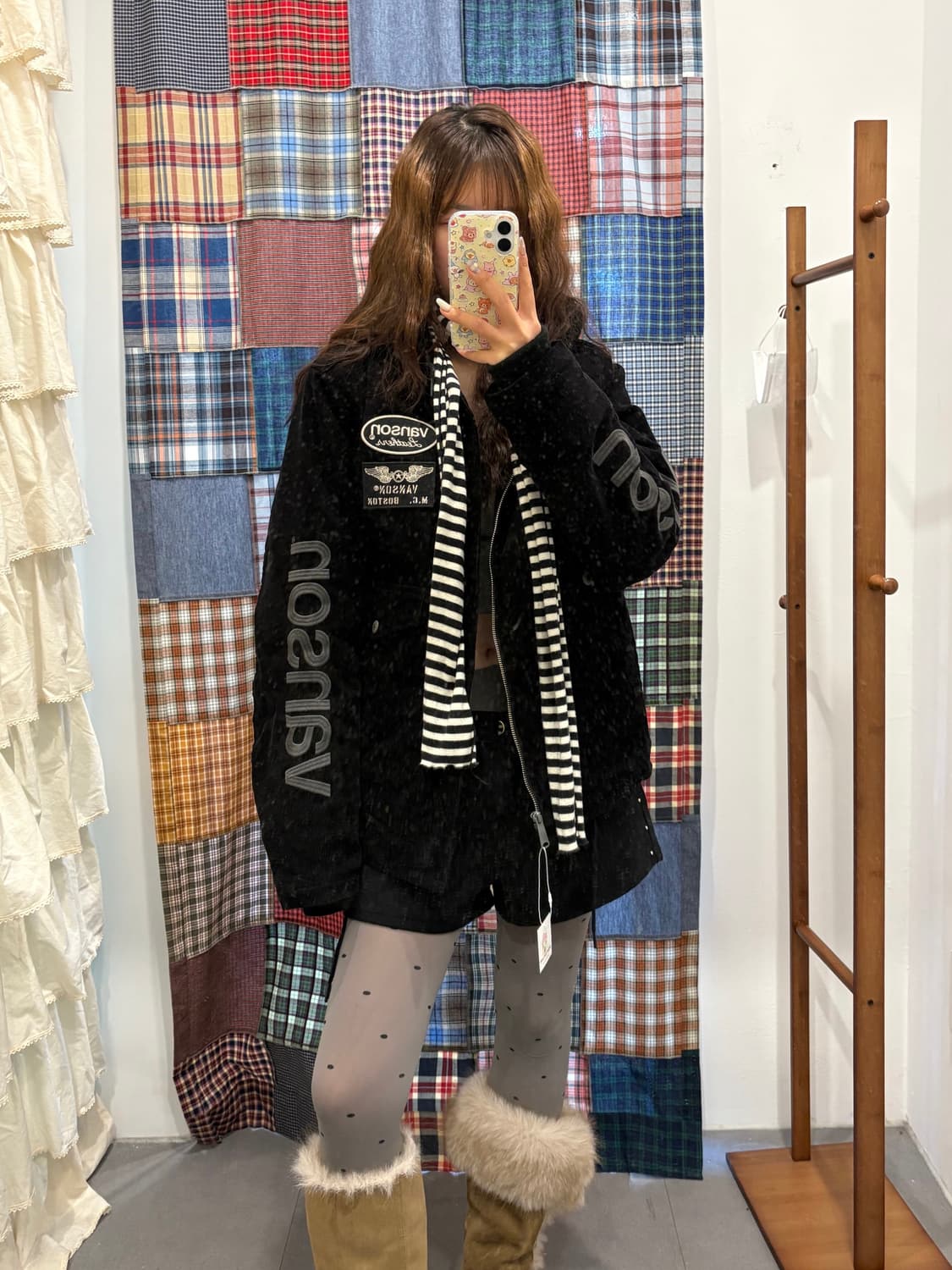 밴슨 코듀로이 후드자켓 상품이미지3