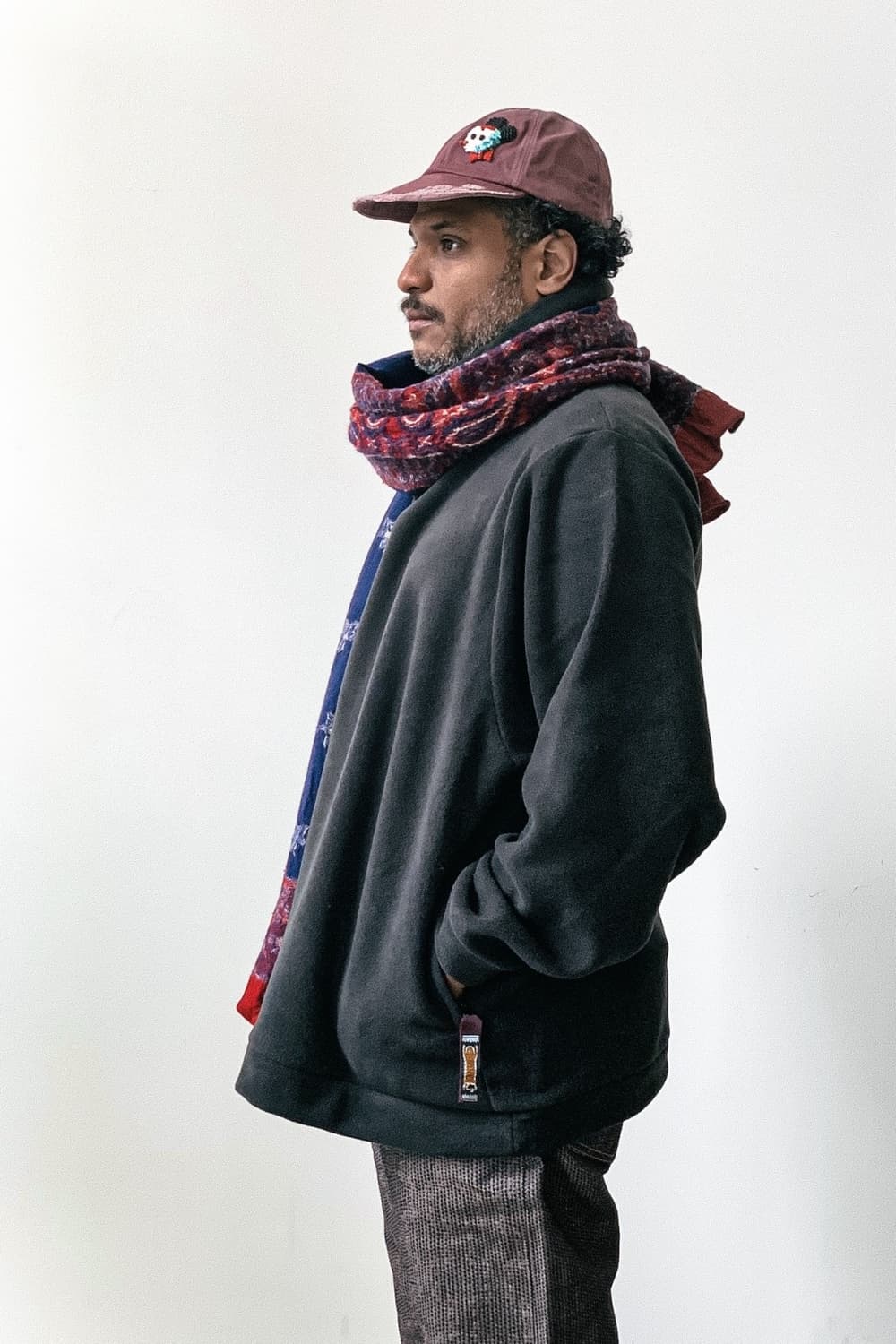 kapital reverse fleece BIG crew sweats 상품이미지1