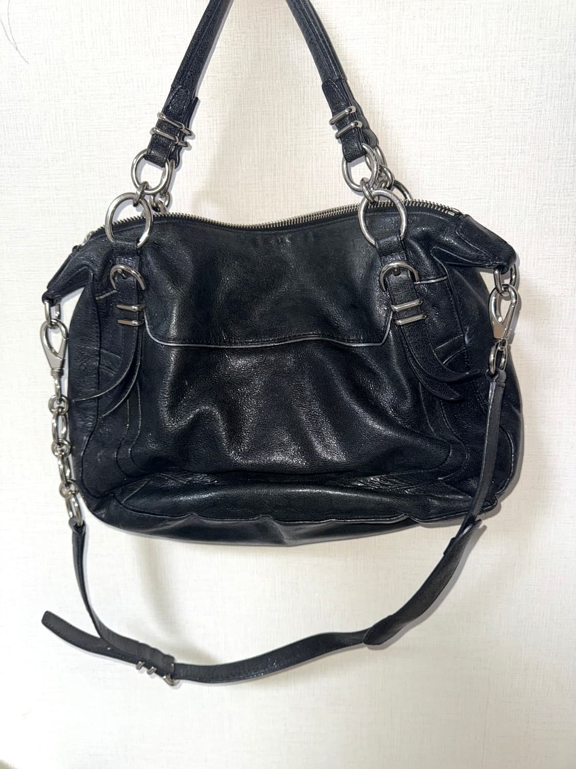 코치 블랙 숄더백 상품이미지3