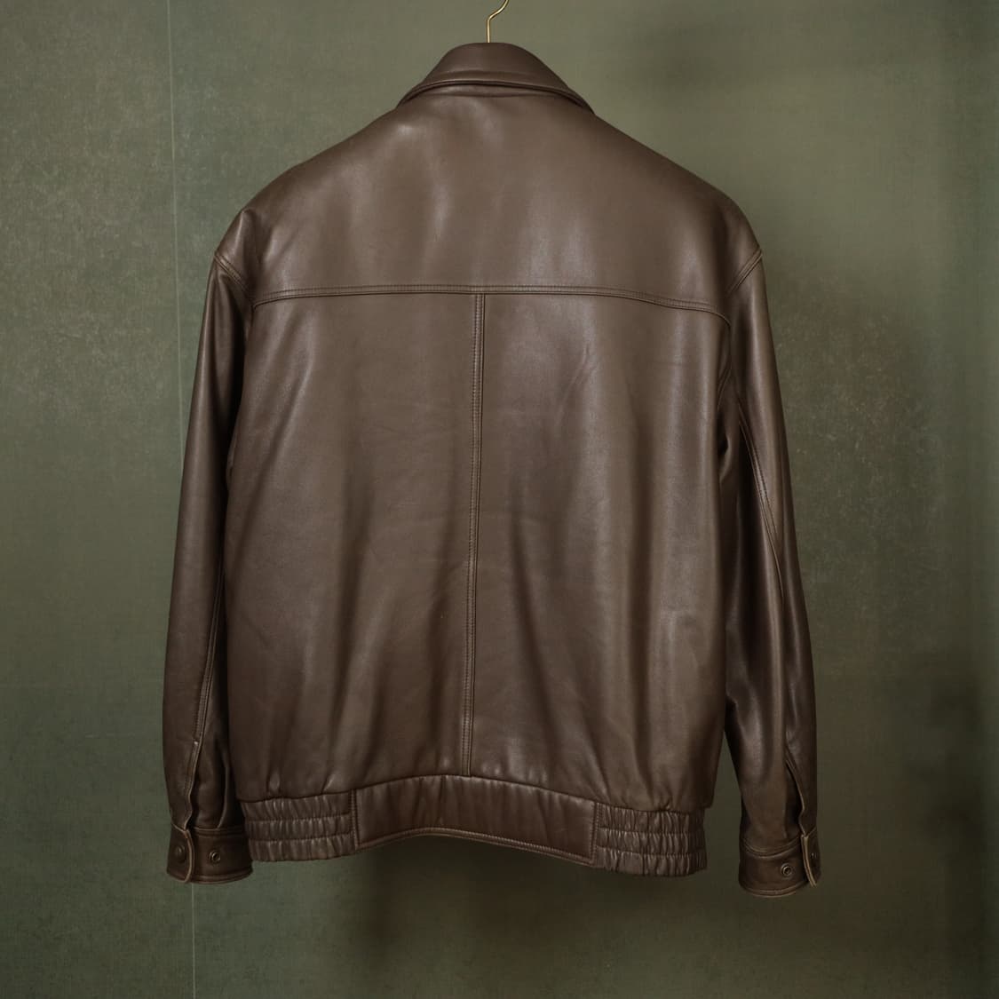 YSL 입생로랑 램스킨 퍼 탈부착 레더자켓 상품이미지6