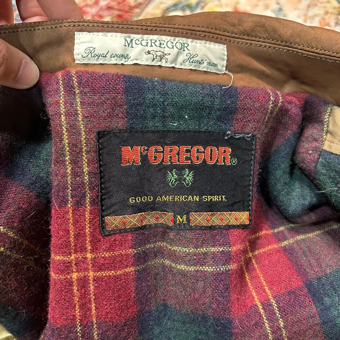 [XL] 80s 맥그리거 Royal event 헌팅자켓 상품이미지4