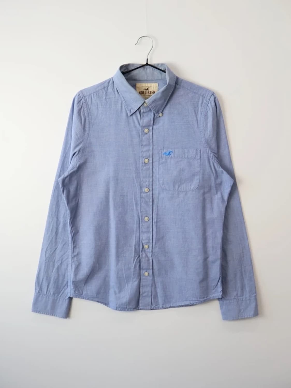 Hollister Light Blue Oxford Shirt 상품이미지4