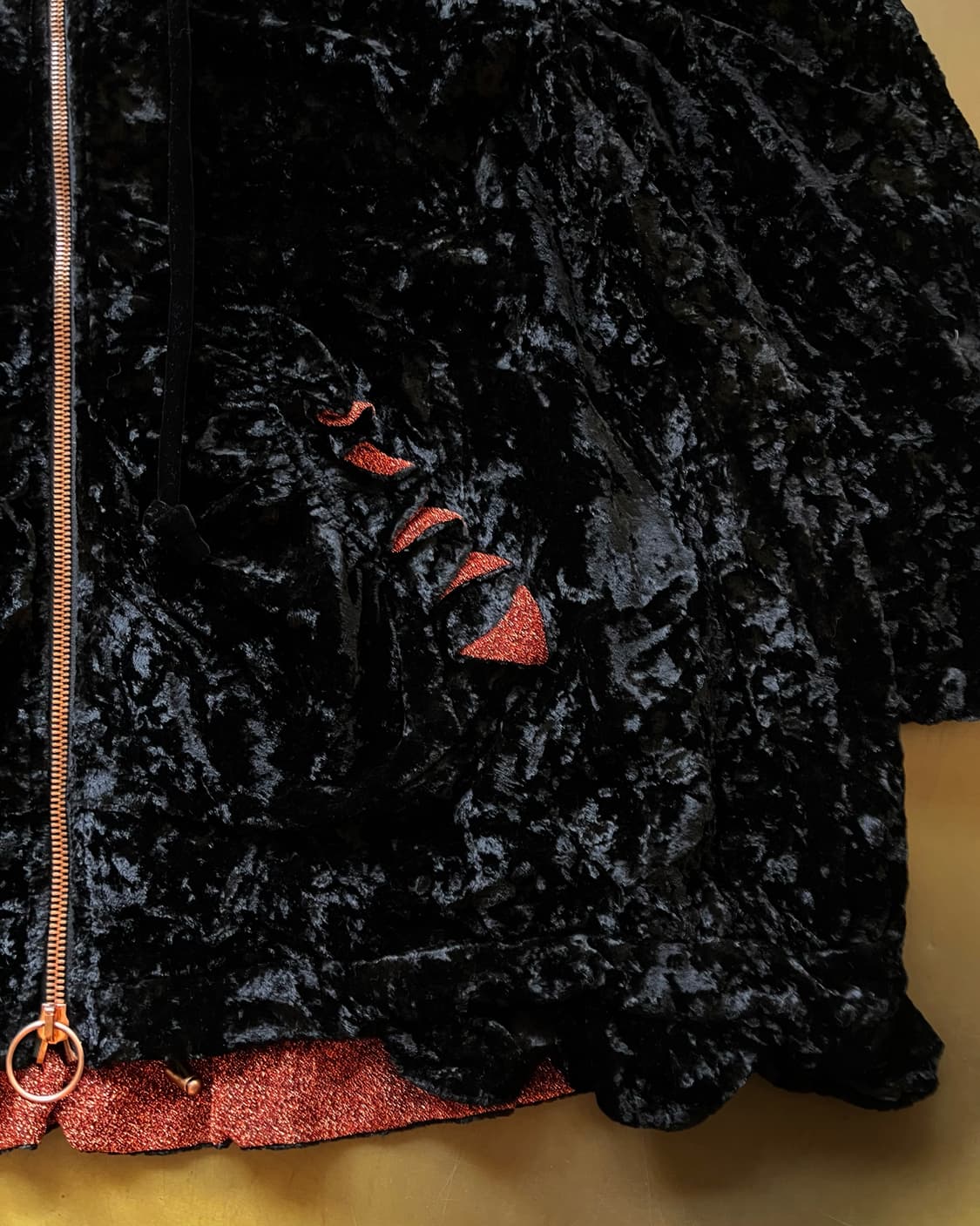 JDC Pour LUCKY CHOUETTE Velour Hood JK 상품이미지6