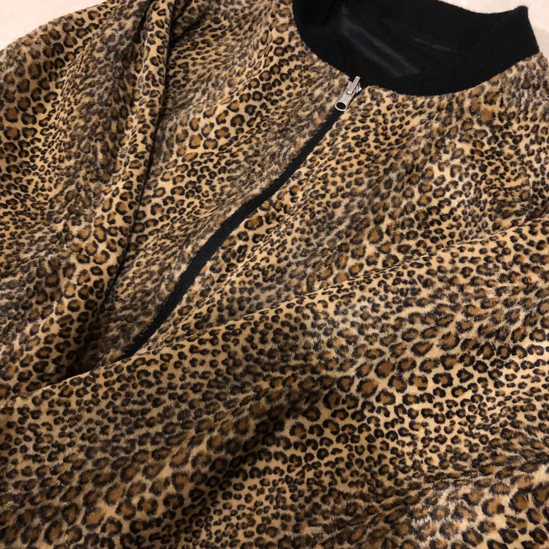 니들스 레오파드 리버시블 립카라 자켓 상품이미지10