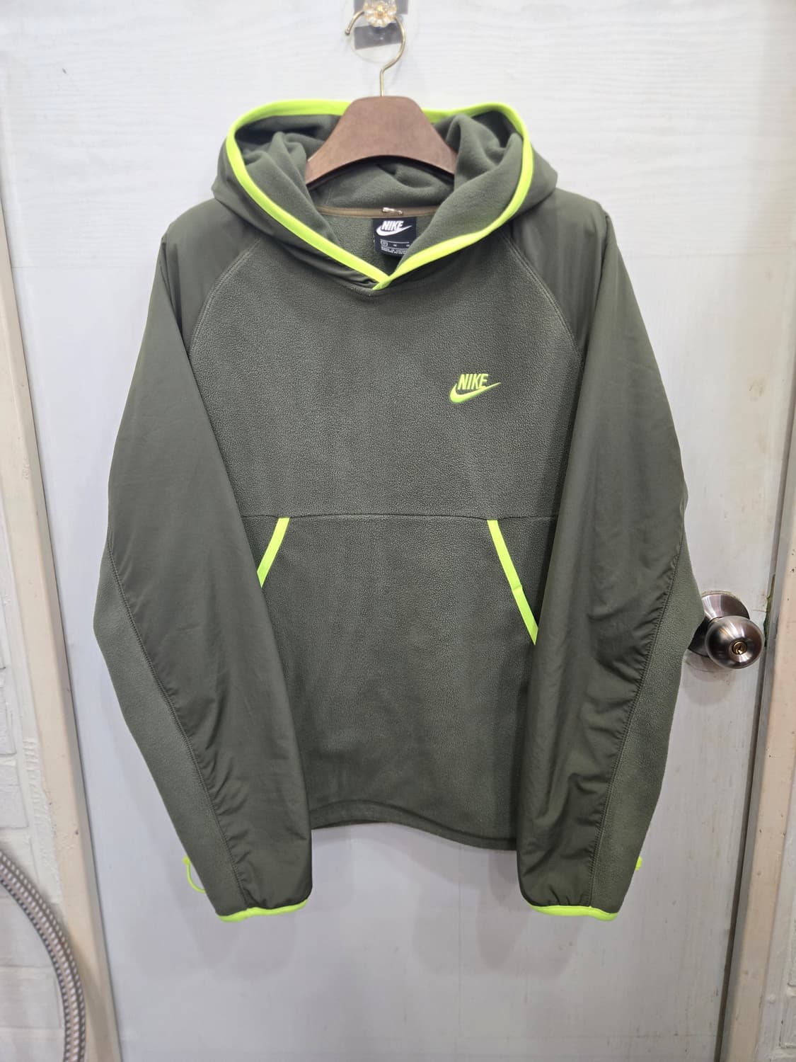 M,95)) NIKE 나이키 기모 후드티셔츠! 깔끔하고 이쁜 디자인! 상품이미지1