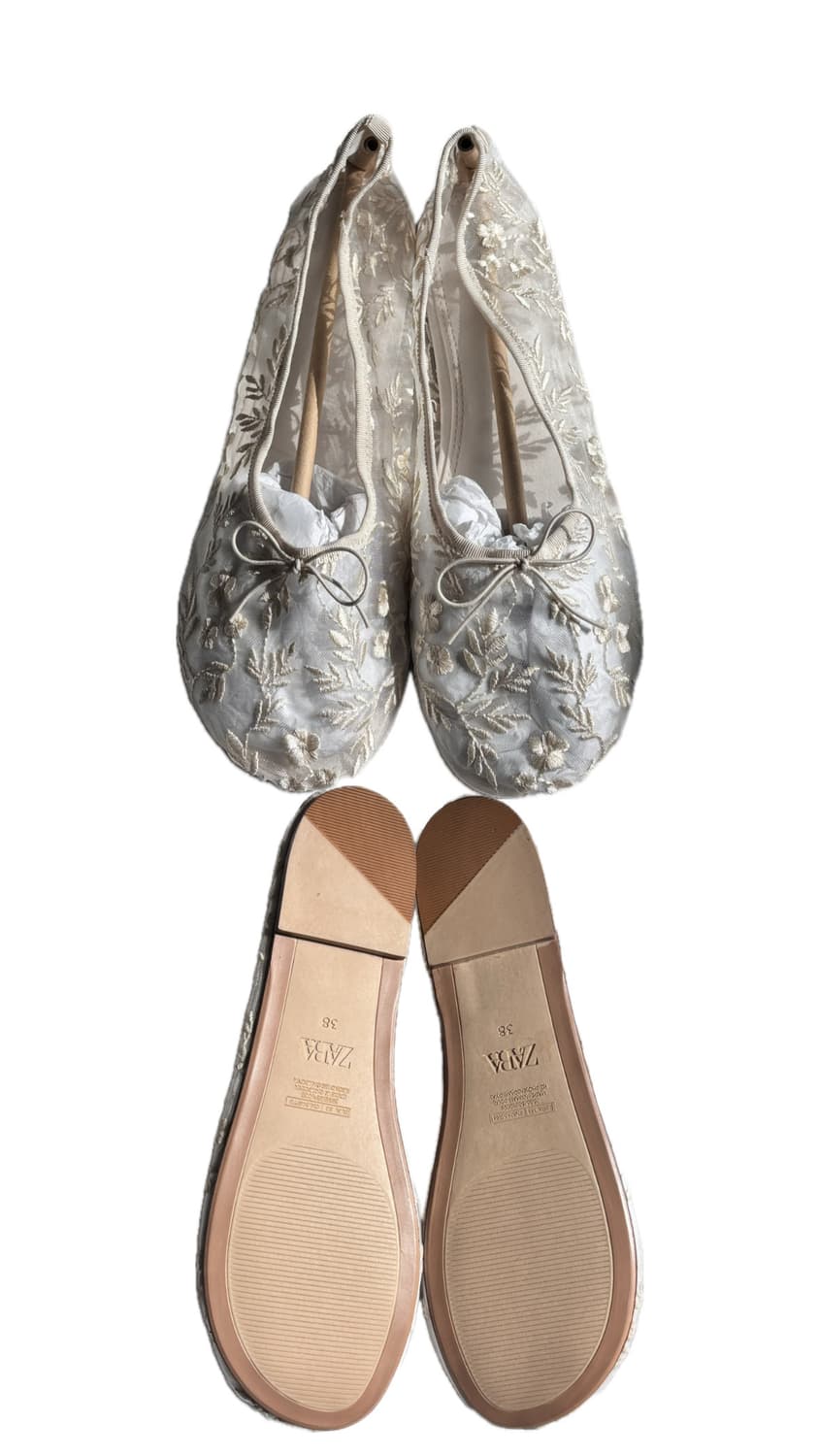 자수 발레리나 매쉬 플랫슈즈 상품이미지6