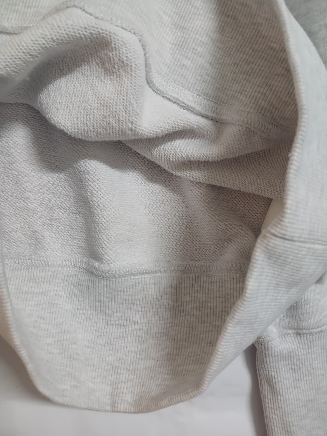 (사이즈1,90)KIRSH 키르시 체리스웻셔츠 라이트그레이 상품이미지7