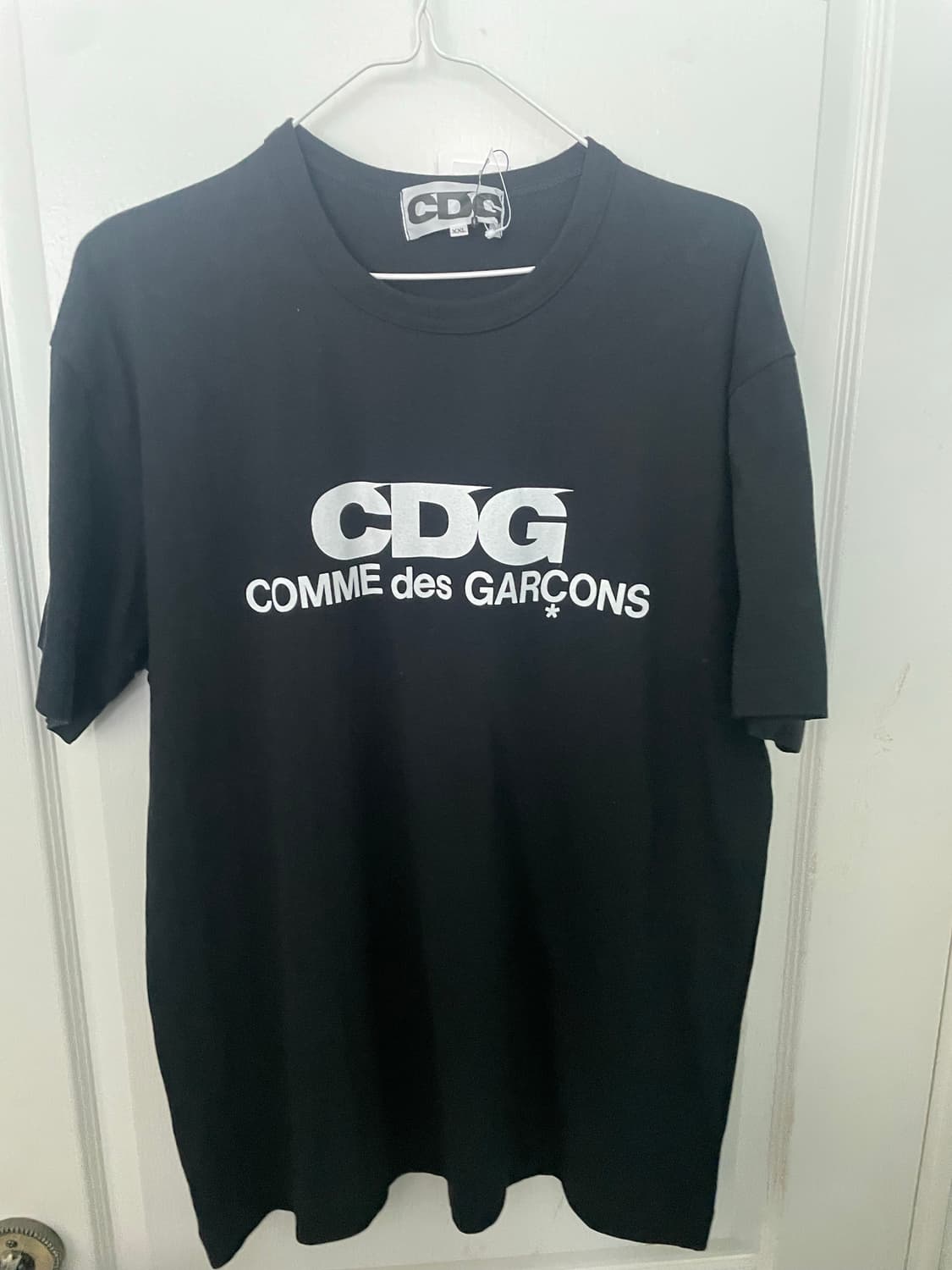 CDG 꼼데가르송 블랙 반팔 XXL 상품이미지1