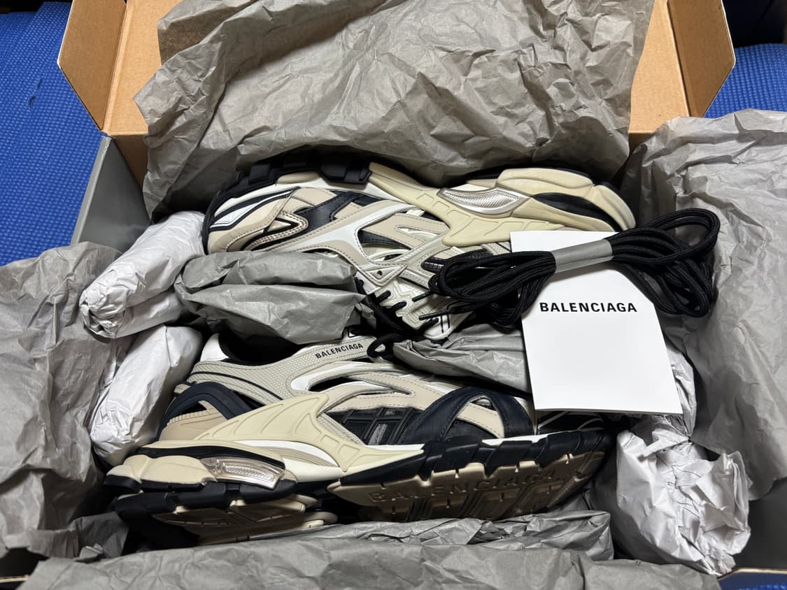 발렌시아가 트랙2 베이지 블랙 43 상품이미지6