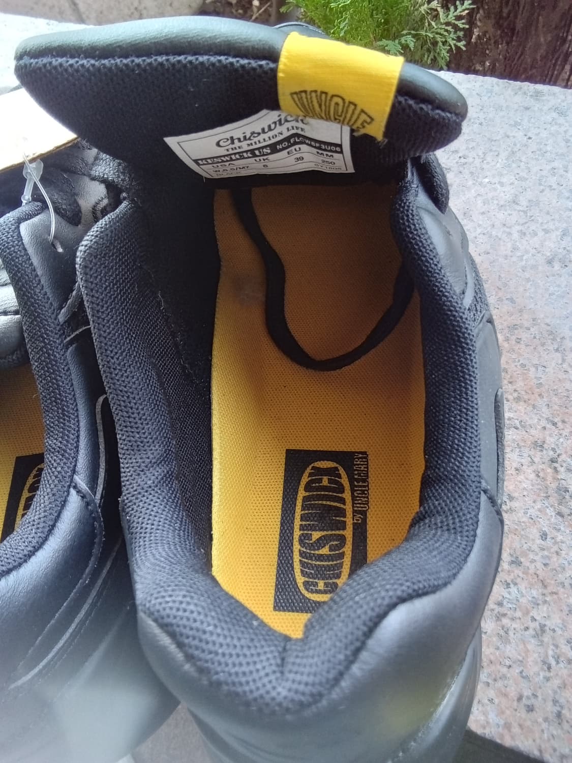 치스윅 폴드 콜라보 블랙 어글리 슈즈 운동화 상품이미지10