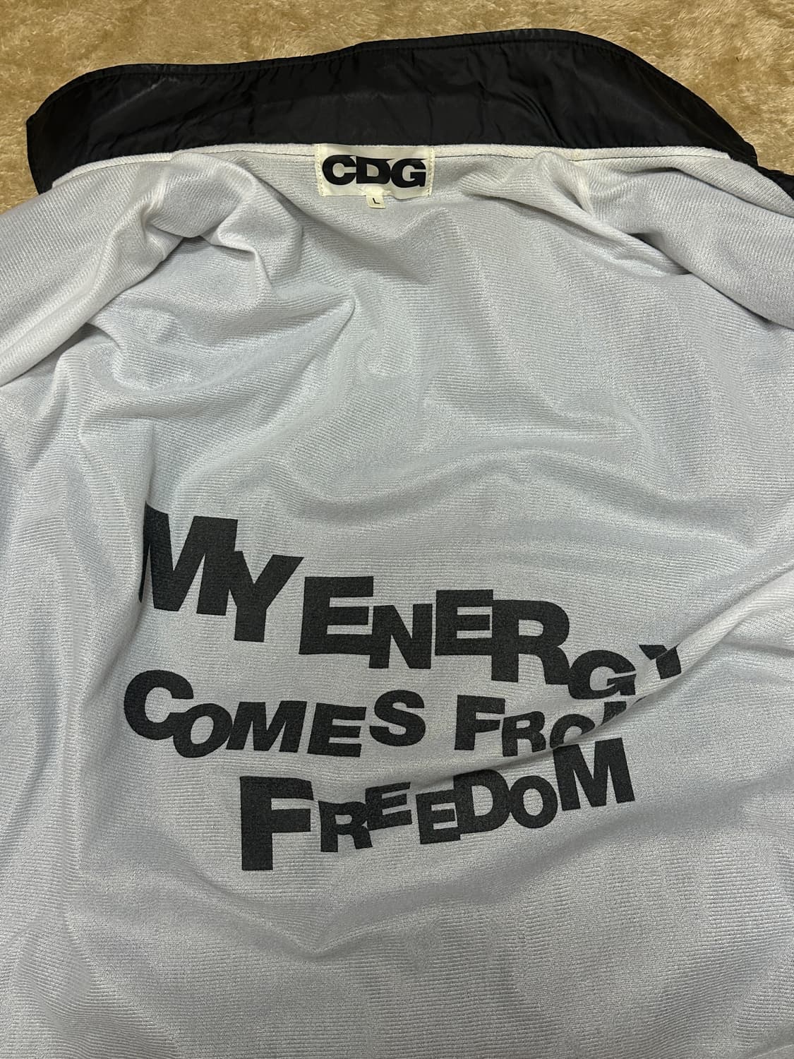 꼼데가르송 코치자켓 L 상품이미지3