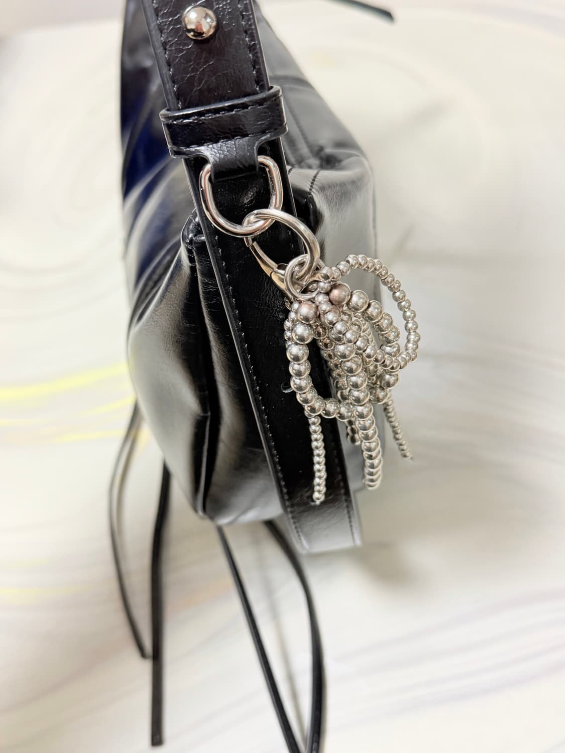 마뗑킴 하프 셔링 리본 라운드백 상품이미지6