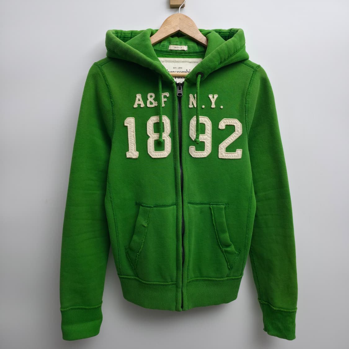 [S] 아베크롬비 그린 후드집업 상품이미지1