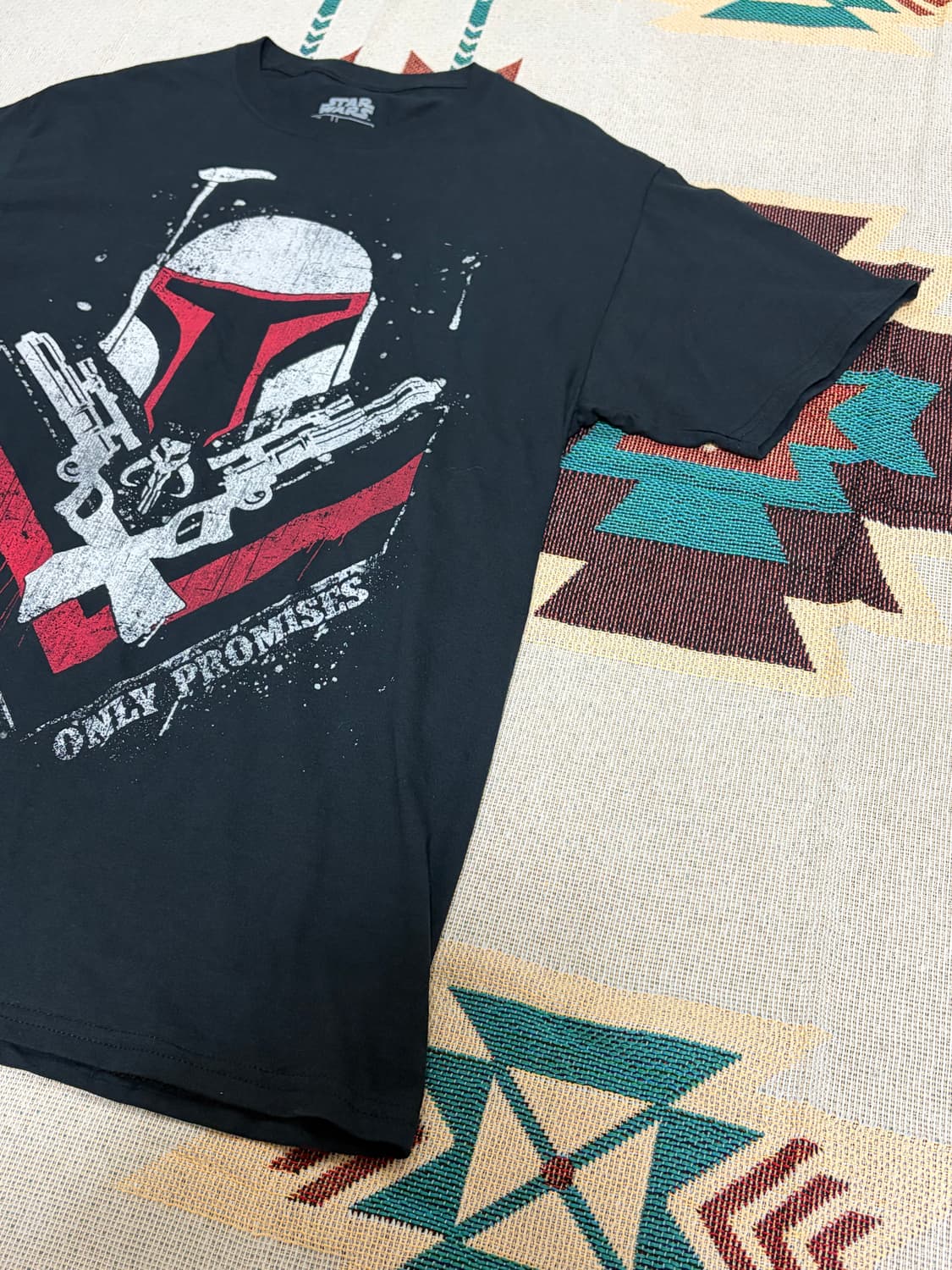스타워즈 보바 펫 No Threats Only Promises 티셔츠 상품이미지2
