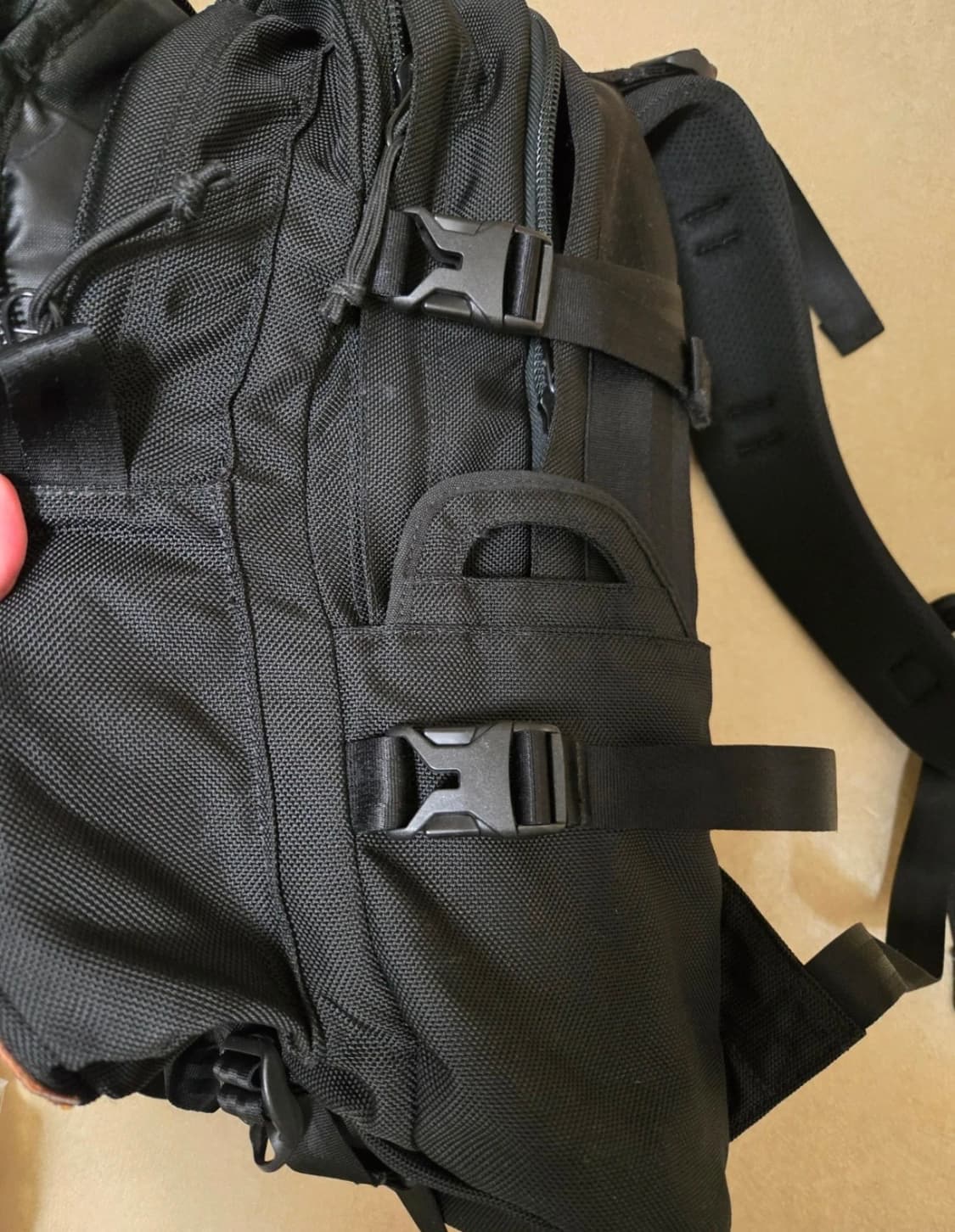 MLB 올오버 캐리어 백팩 블랙 상품이미지3