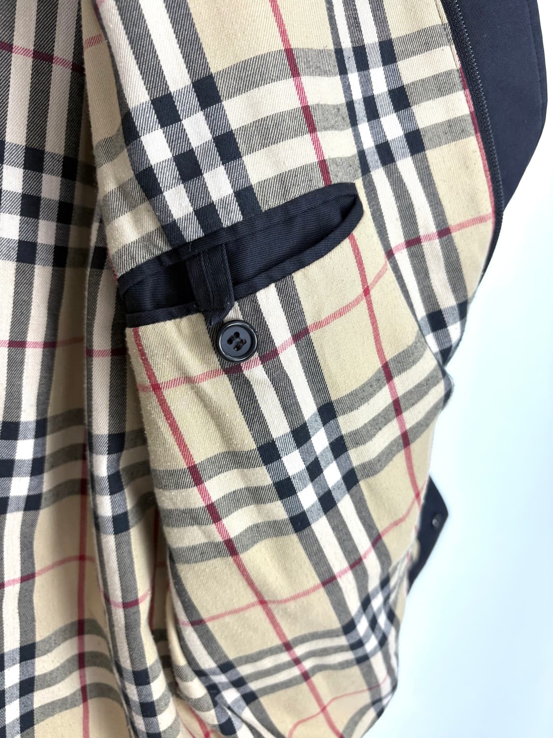  [2XL] BURBERRY 버버리 블랙 블루종 상품이미지8
