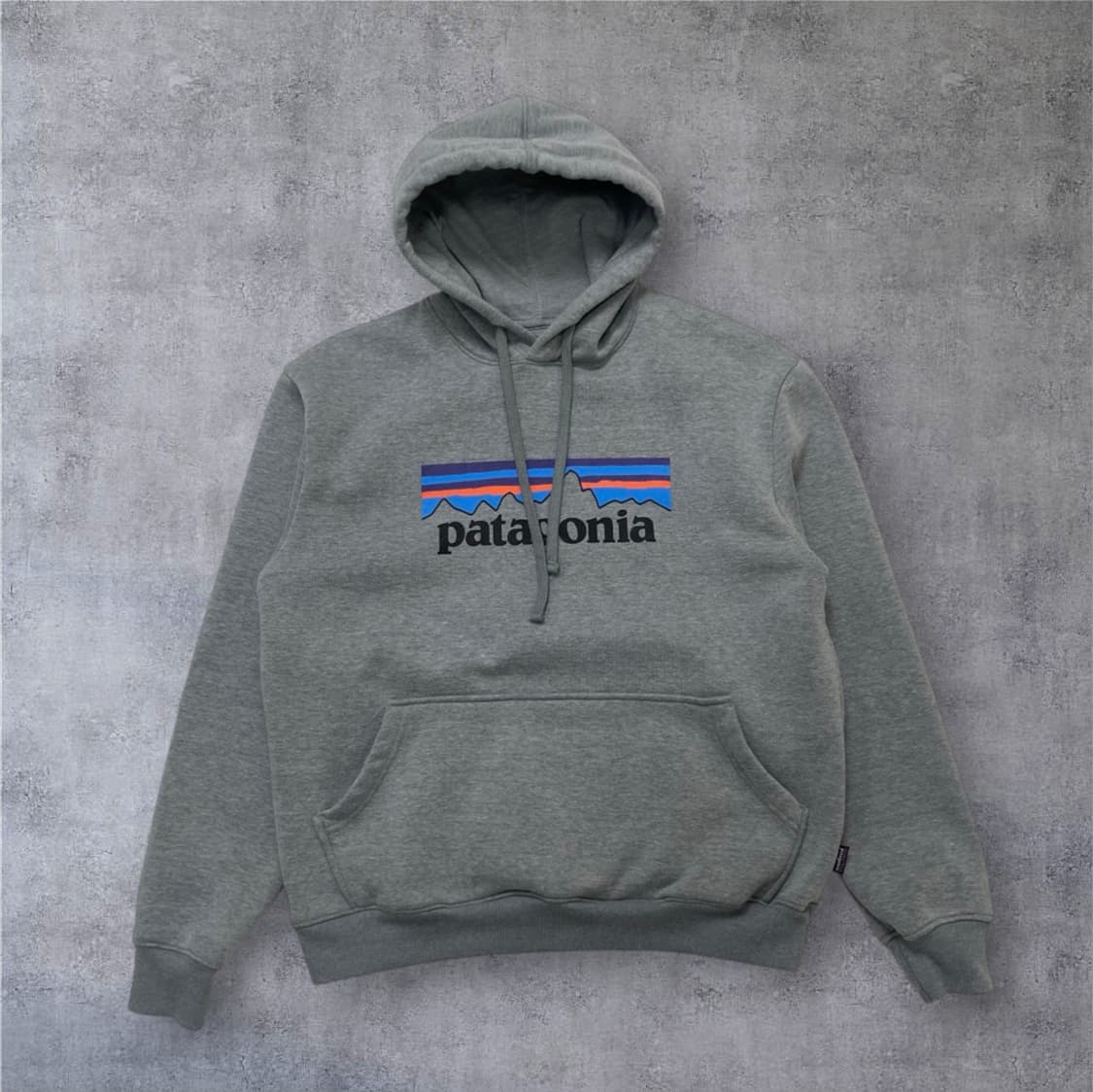 파타고니아 Patagonia 그레이 P-6 업라이절 기모 후드티 S 상품이미지1