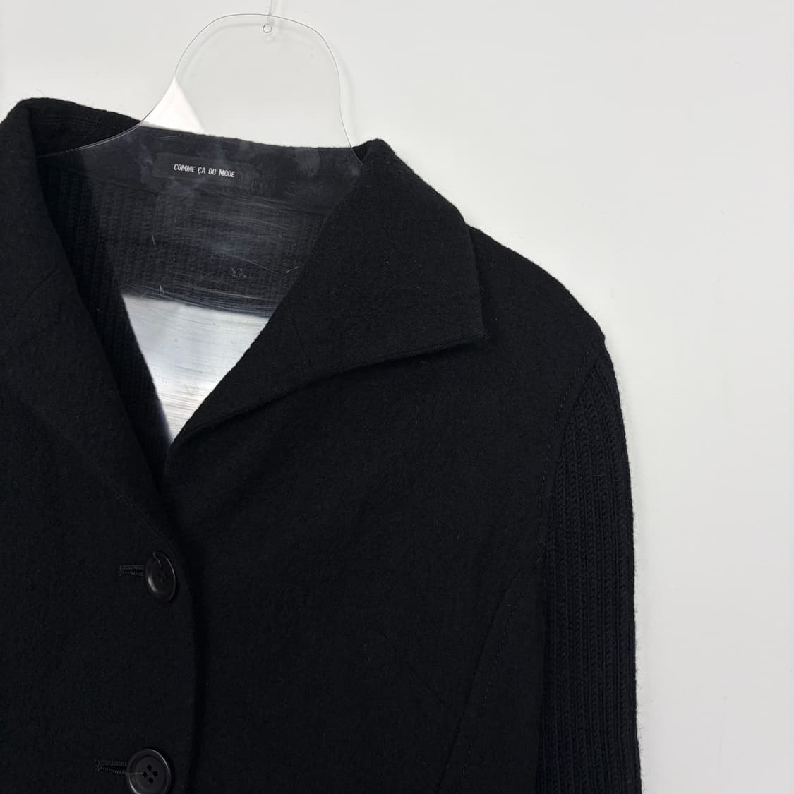 꼼사데모드 comme ca du mode 울 패턴 자켓 상품이미지3