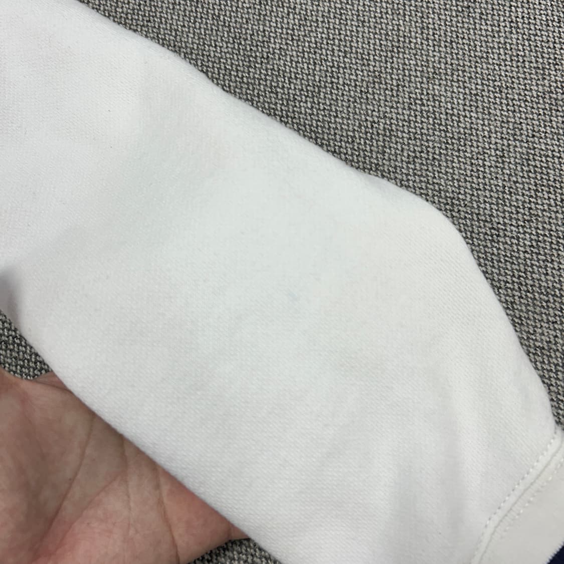 폴로 빅포니 화이트 코튼 트랙자켓(M) 상품이미지5