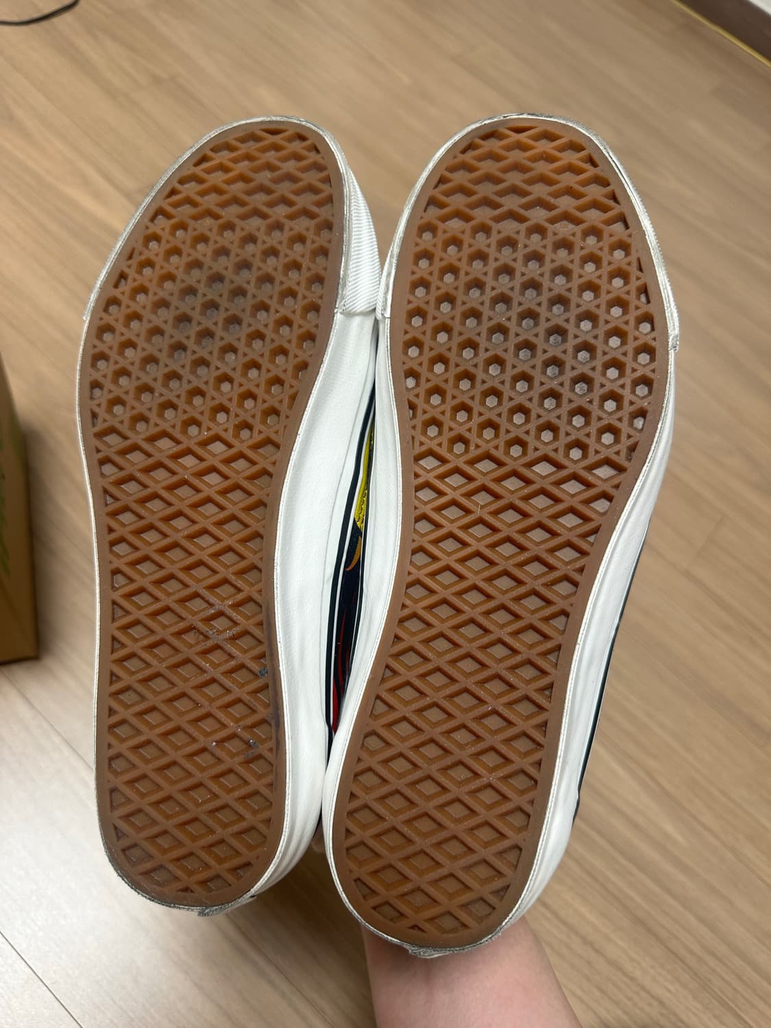 반스 프리미엄 올드스쿨 플레임 블랙 화이트 280 상품이미지6