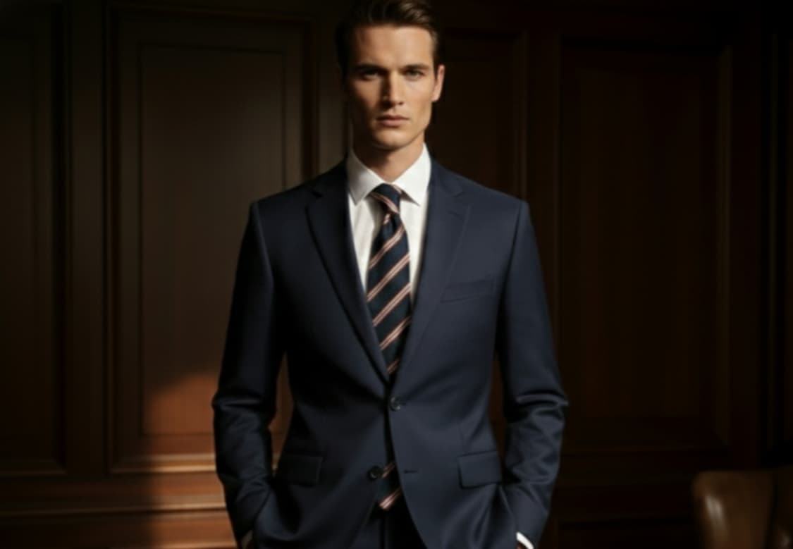 [정품] 겐조 옴므 로고 자수 실크 넥타이 (이탈리아제) 상품이미지3