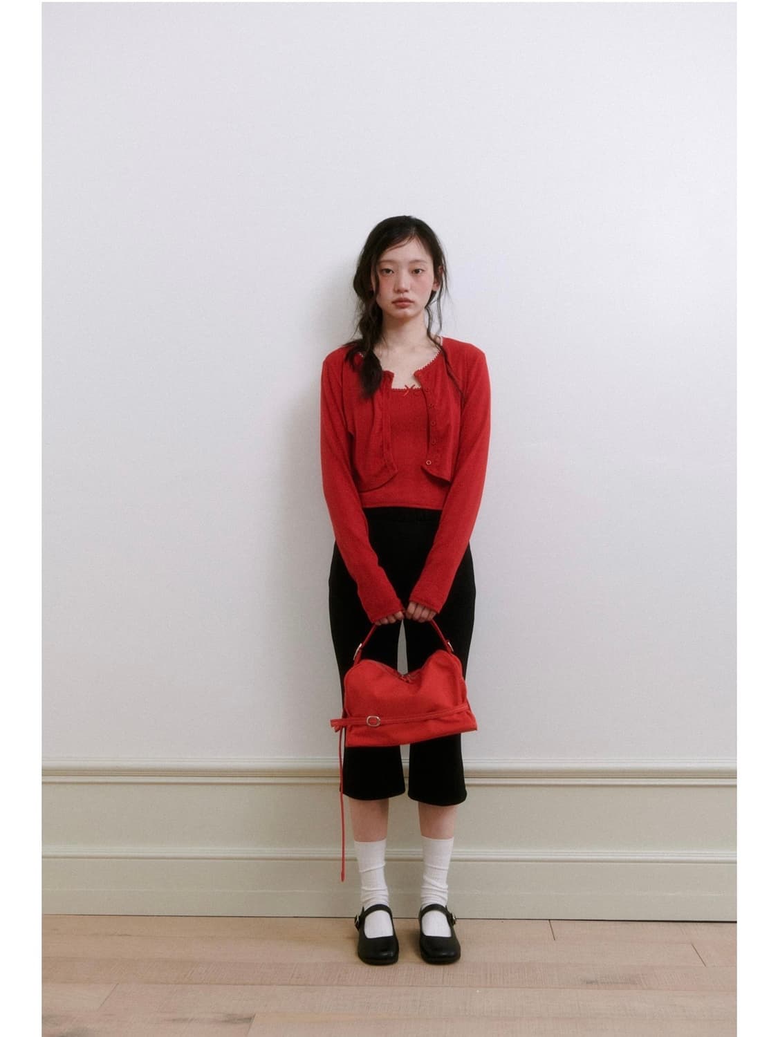 혜키 포티백 레드 새상품 상품이미지1