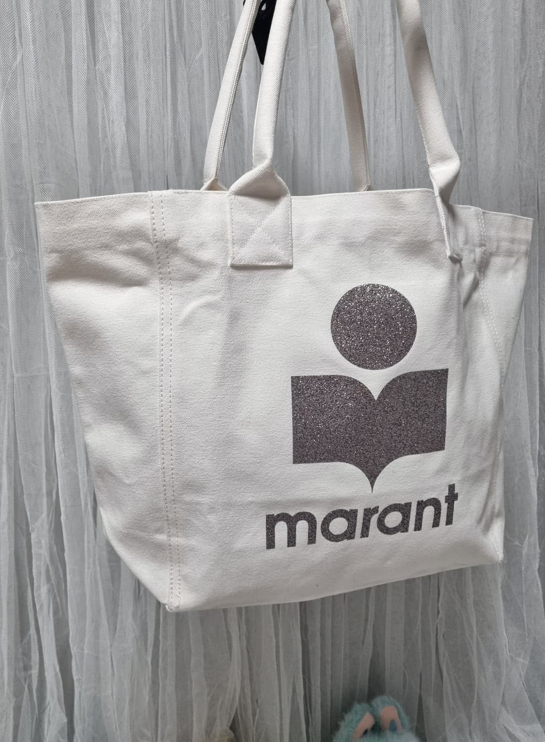 정품) 이자벨마랑 옌키 글리터 토트 백 상품이미지2