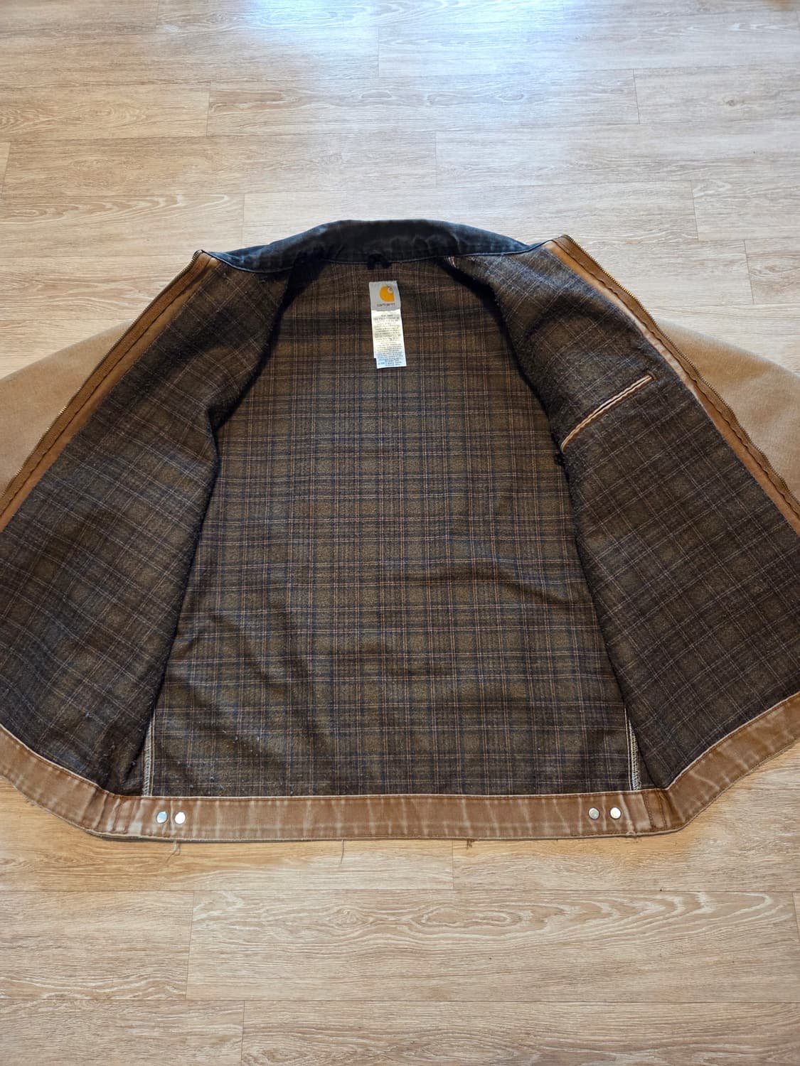 XL 칼하트 디트로이트 자켓 J97 BRN 브라운 상품이미지3