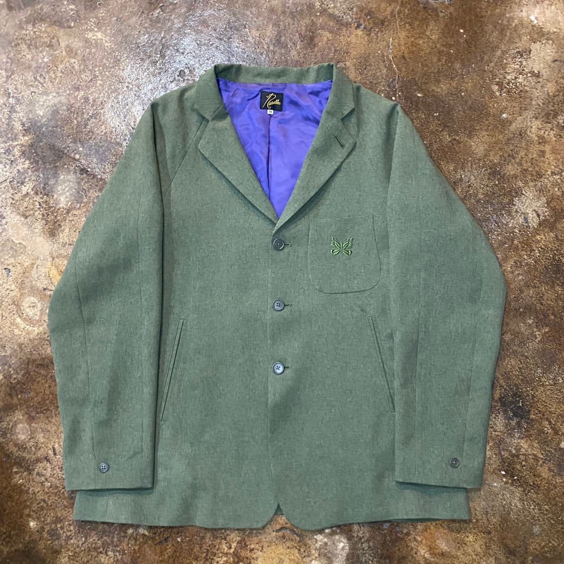 (M) 니들스 올리브 그린 셋업 수트 상품이미지2