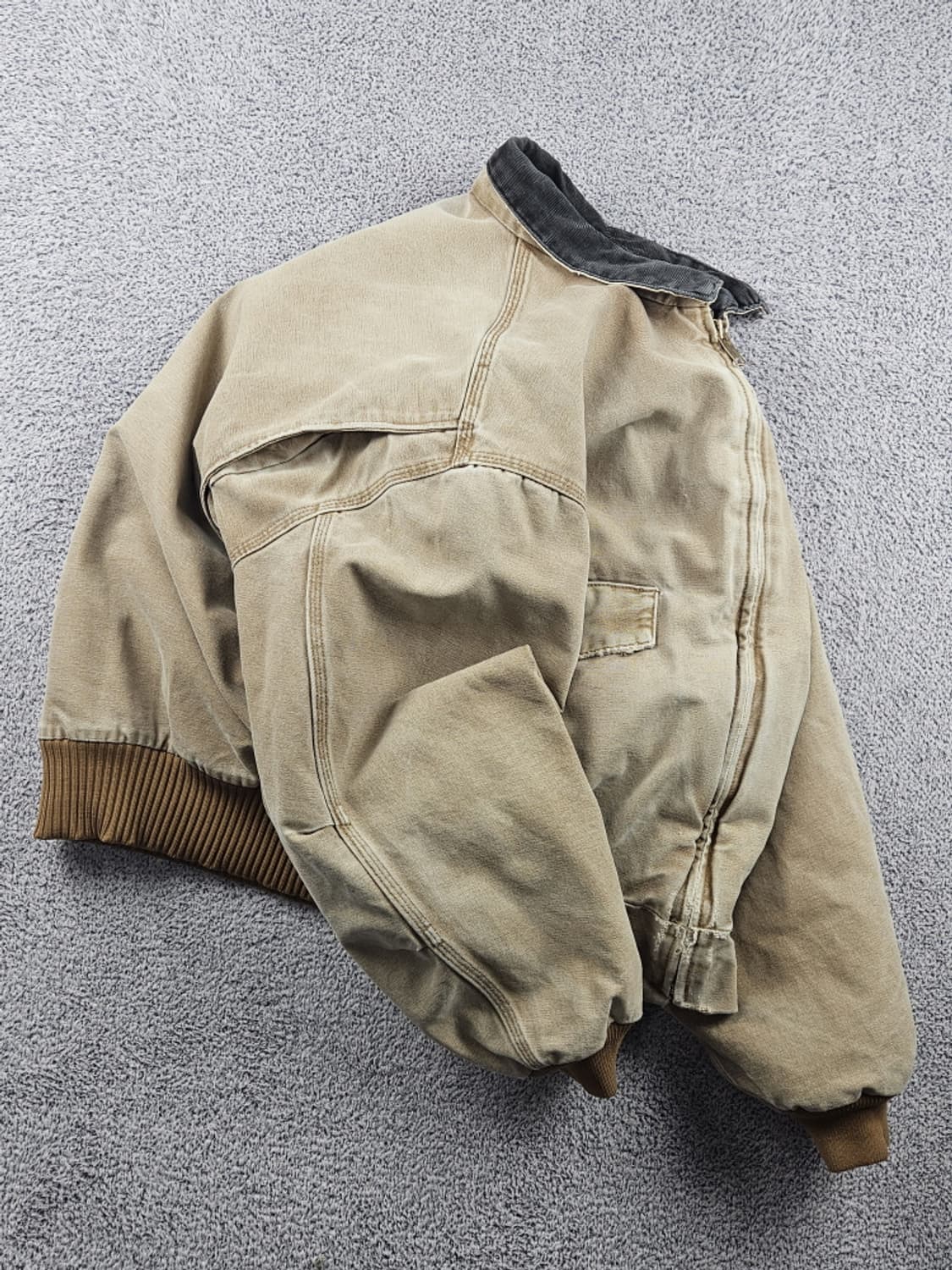 칼하트 J165 덕 캔버스 빅포켓 워크 자켓 ( 2XL ) / 10607 상품이미지4