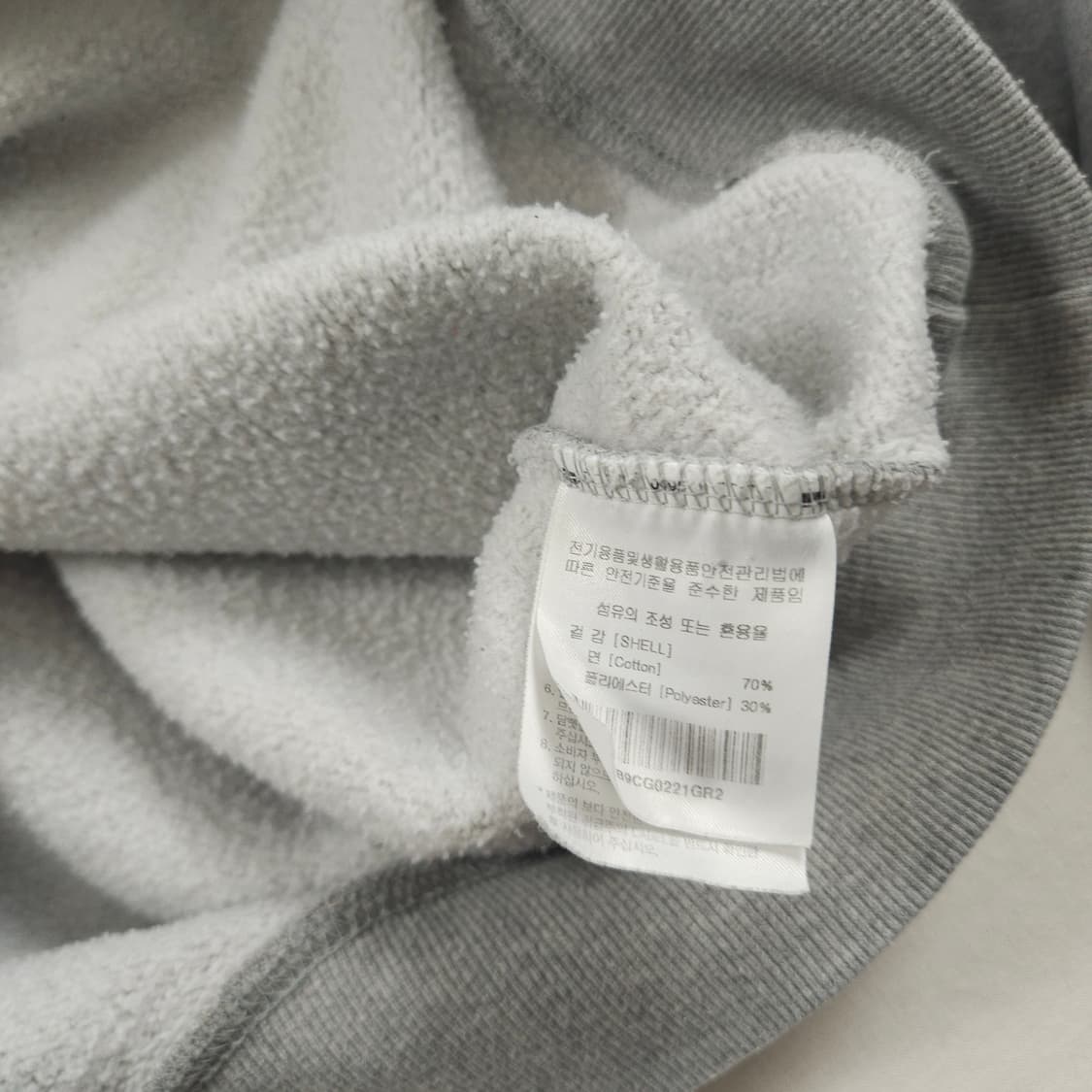 M(95) 예일 YALE 로고 기모 맨투맨 상품이미지6