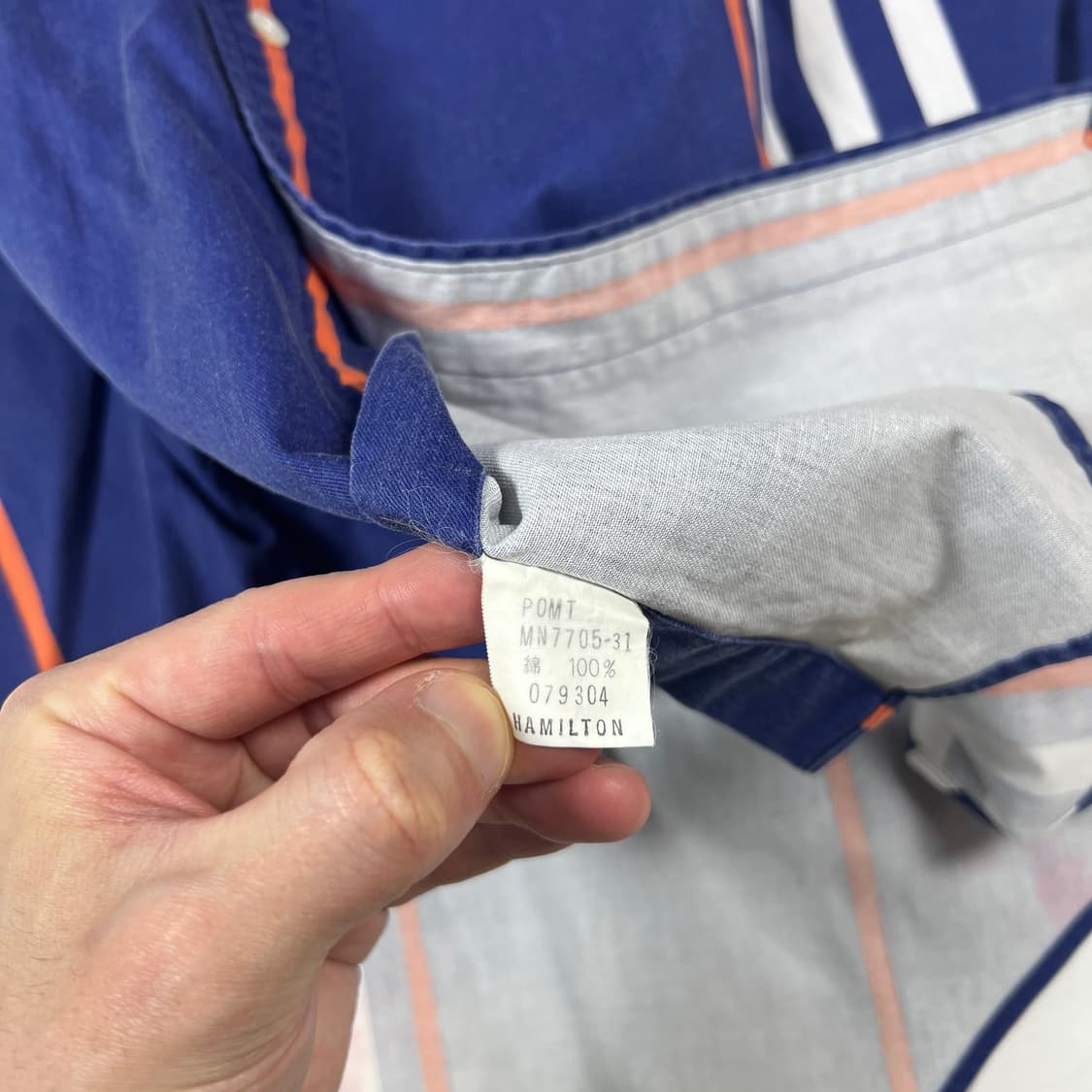 90’s 폴로랄프로렌 og cp-93 스트라이프 반팔셔츠 상품이미지7