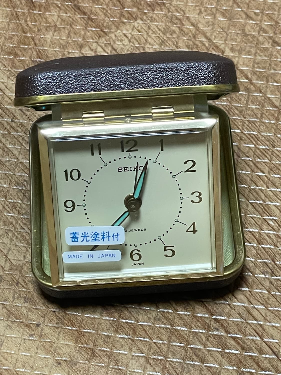 세이코 수동 탁상시계 상품이미지1
