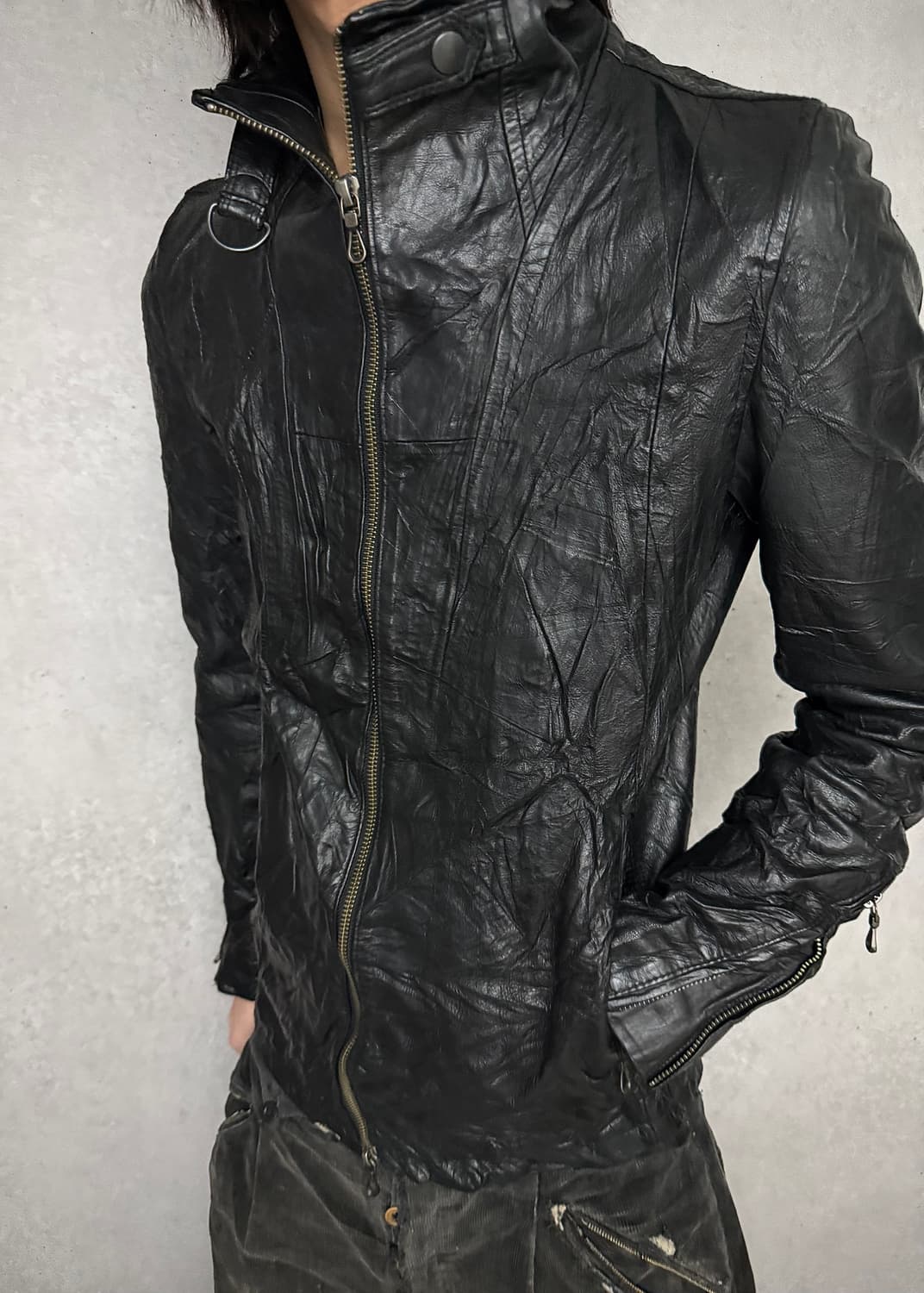 Schlüssel lambskin jacket 상품이미지5