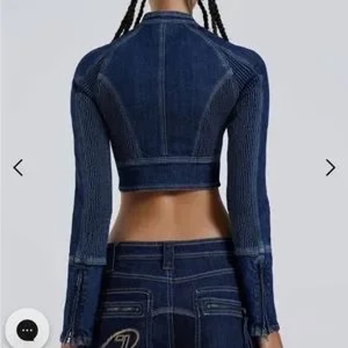 Jaded London Hudson indigo denim jacket 상품이미지2