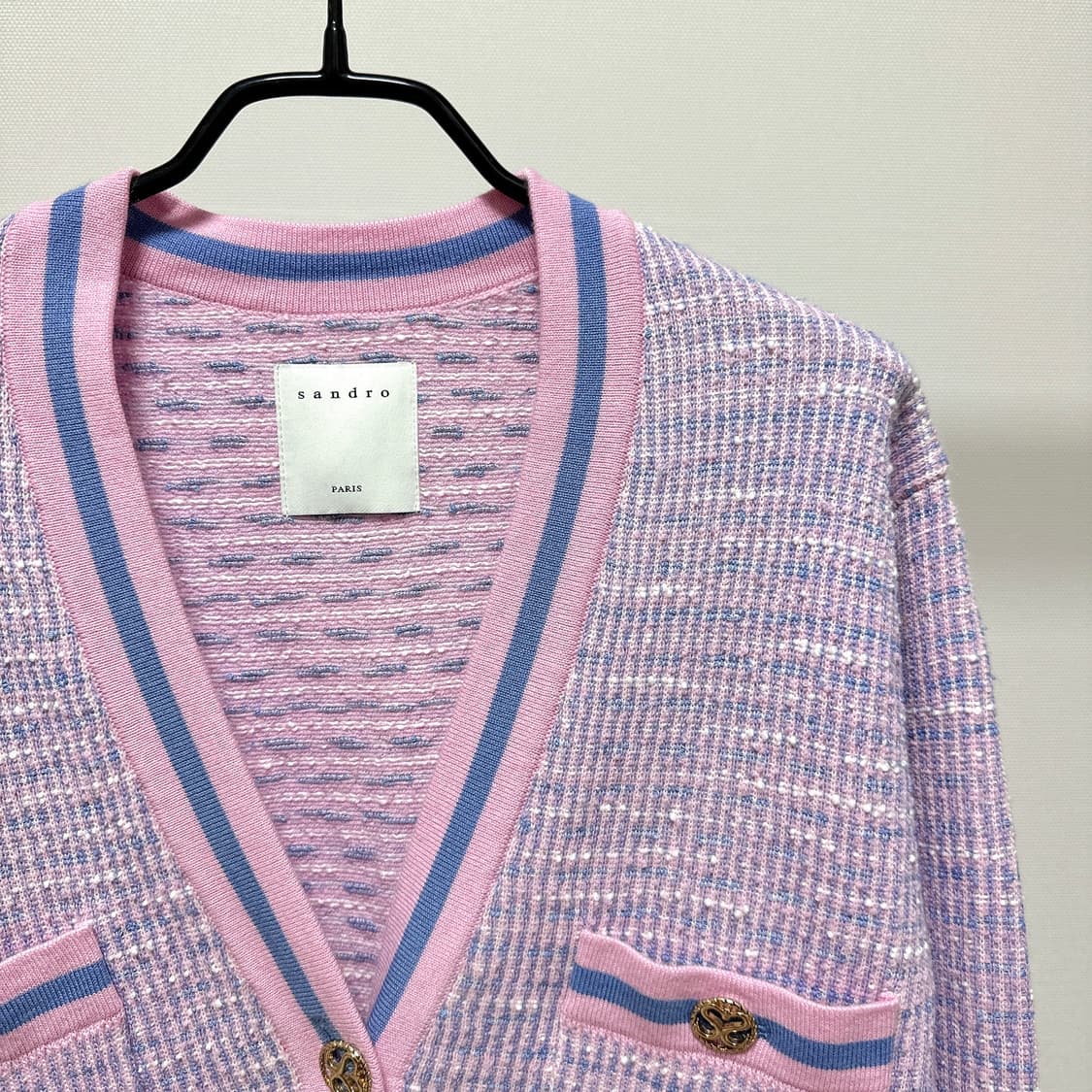 [M] 산드로 파스텔 루즈핏 가디건 22S/S 상품이미지2